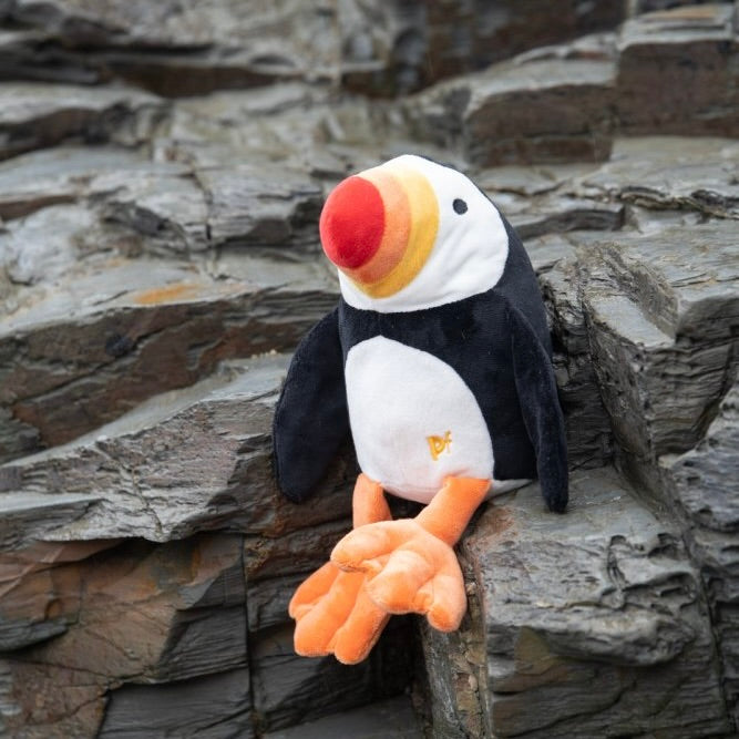 PETFACE PLANET Pana Puffin Plush Dog Toy