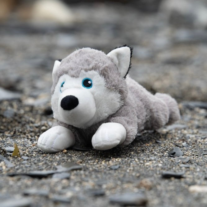 PETFACE PLANET Hitty Husky Plush Dog Toy