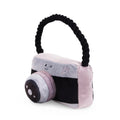 PETFACE Retro Camera With Rope Plush Dog Toy