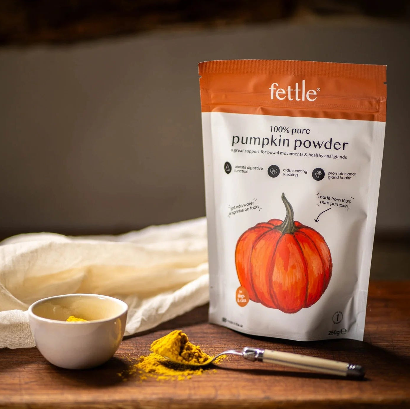 Fettle Pure & Natural Pumpkin Powder
